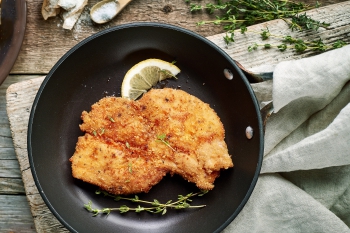 Wiener schnitzel - lisztmentes, joghurtos rántott hús